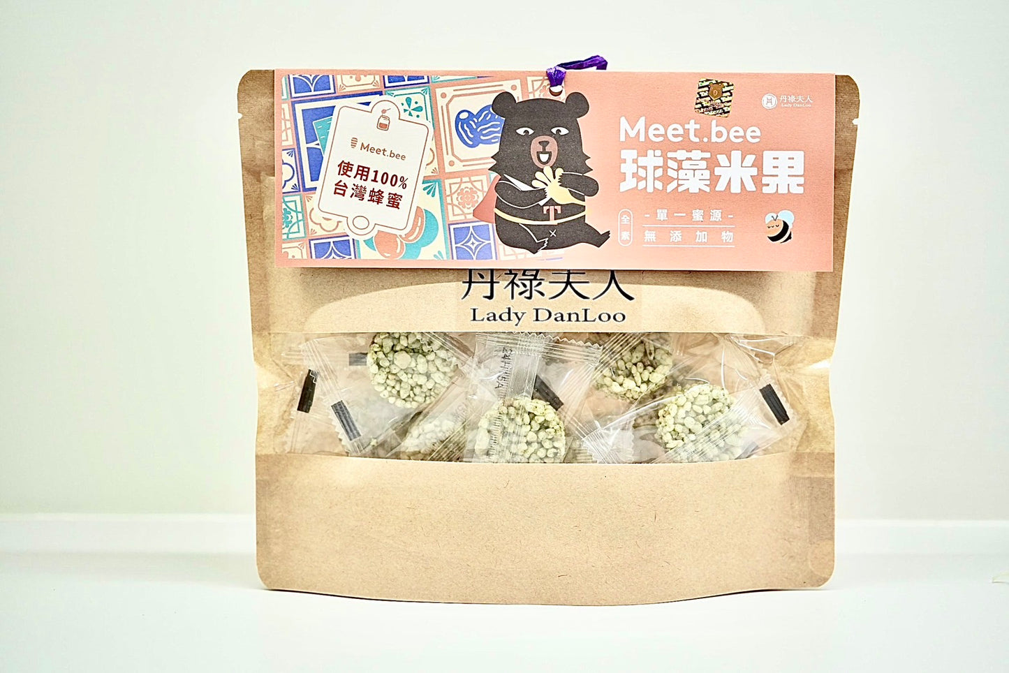 【丹祿夫人】蜂蜜球藻米果